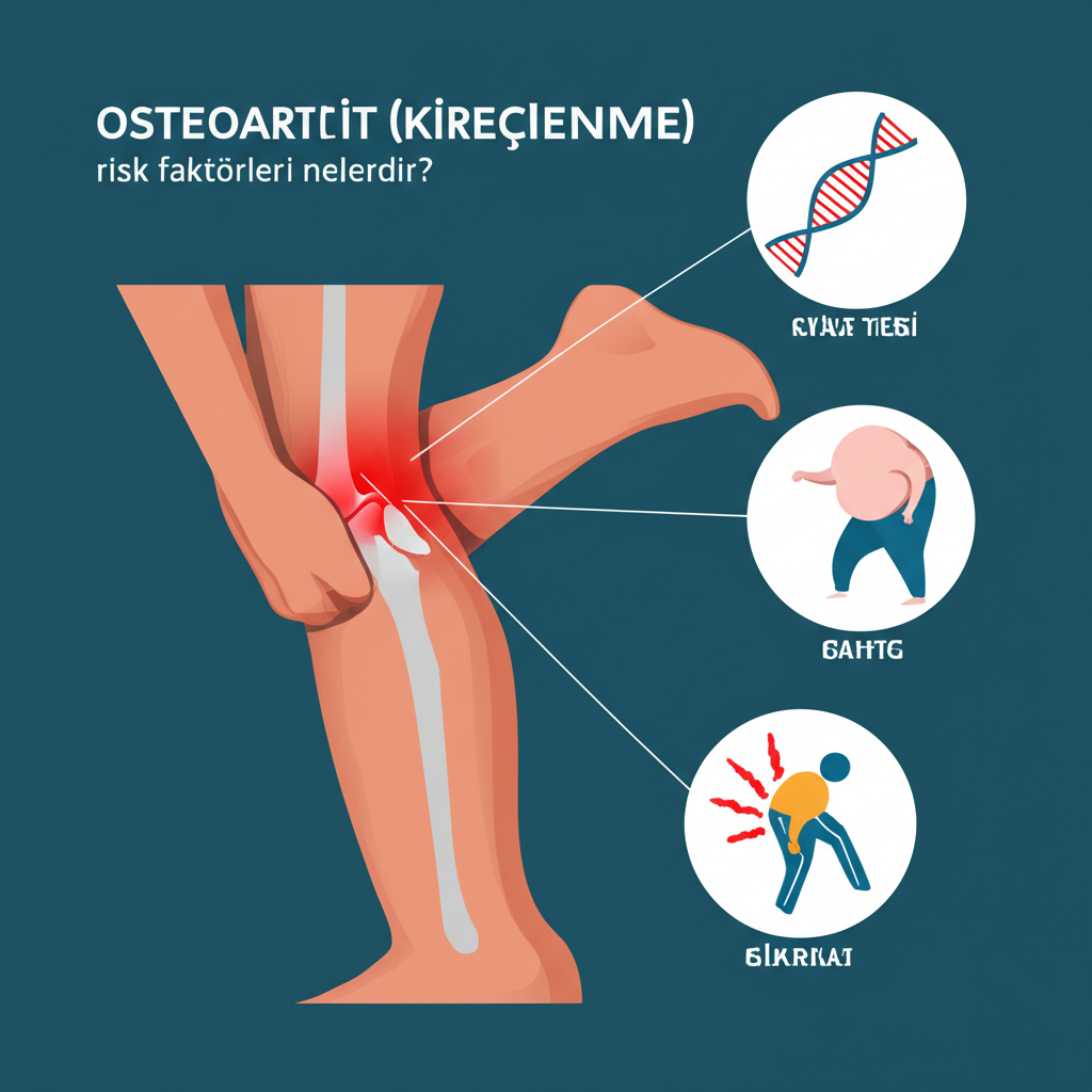 Osteoartrit (kireçlenme) risk faktörleri nelerdir?