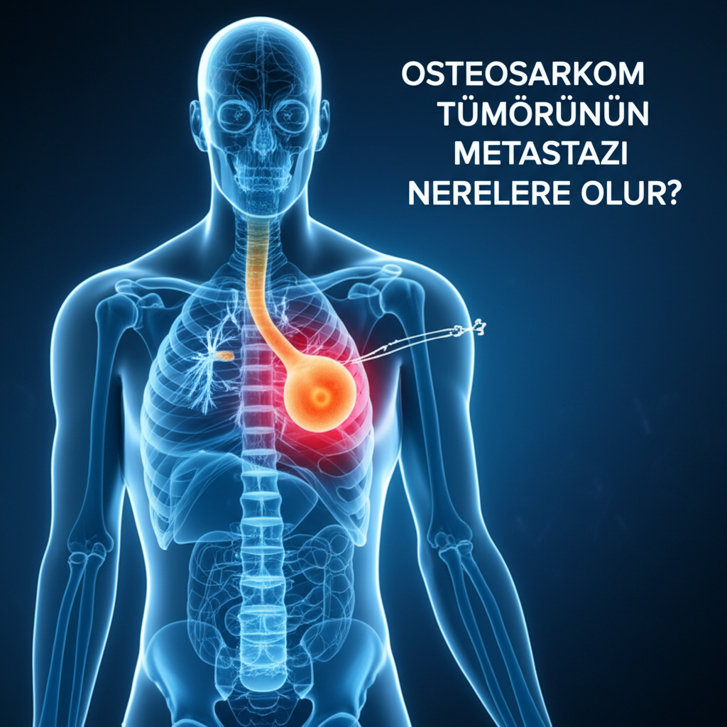 Osteosarkom tümörünün metastazı nerelere olur?
