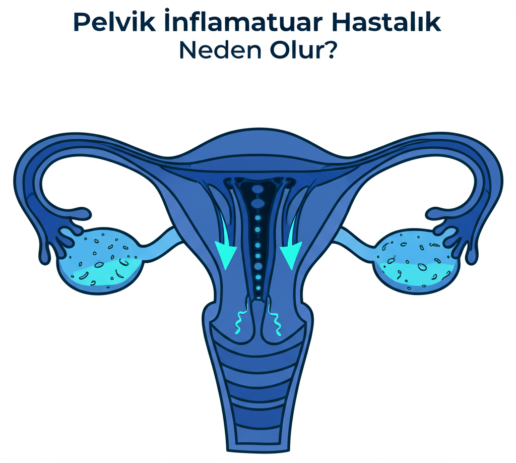 Pelvik İnflamatuar Hastalık Neden Olur?