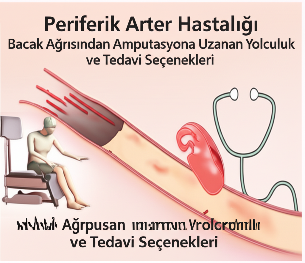 Periferik Arter Hastalığı: Bacak Ağrısından Amputasyona Uzanan Yolculuk ve Tedavi Seçenekleri