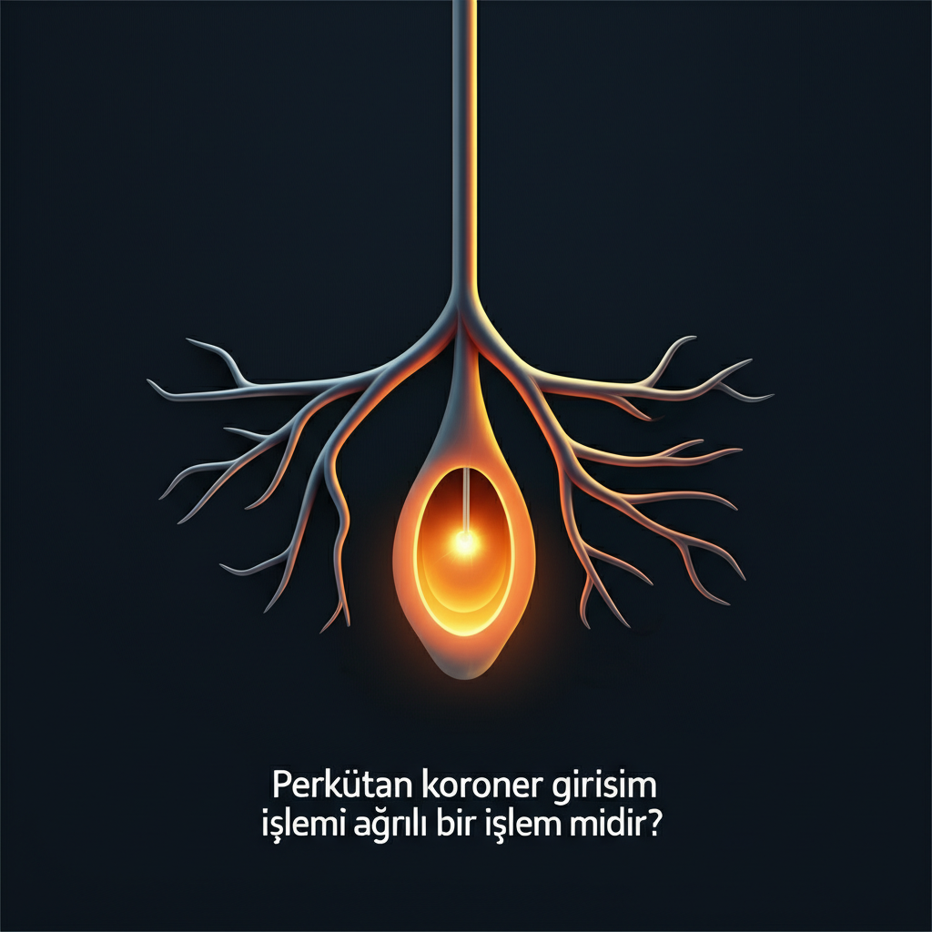 Perkütan koroner girişim işlemi ağrılı bir işlem midir?