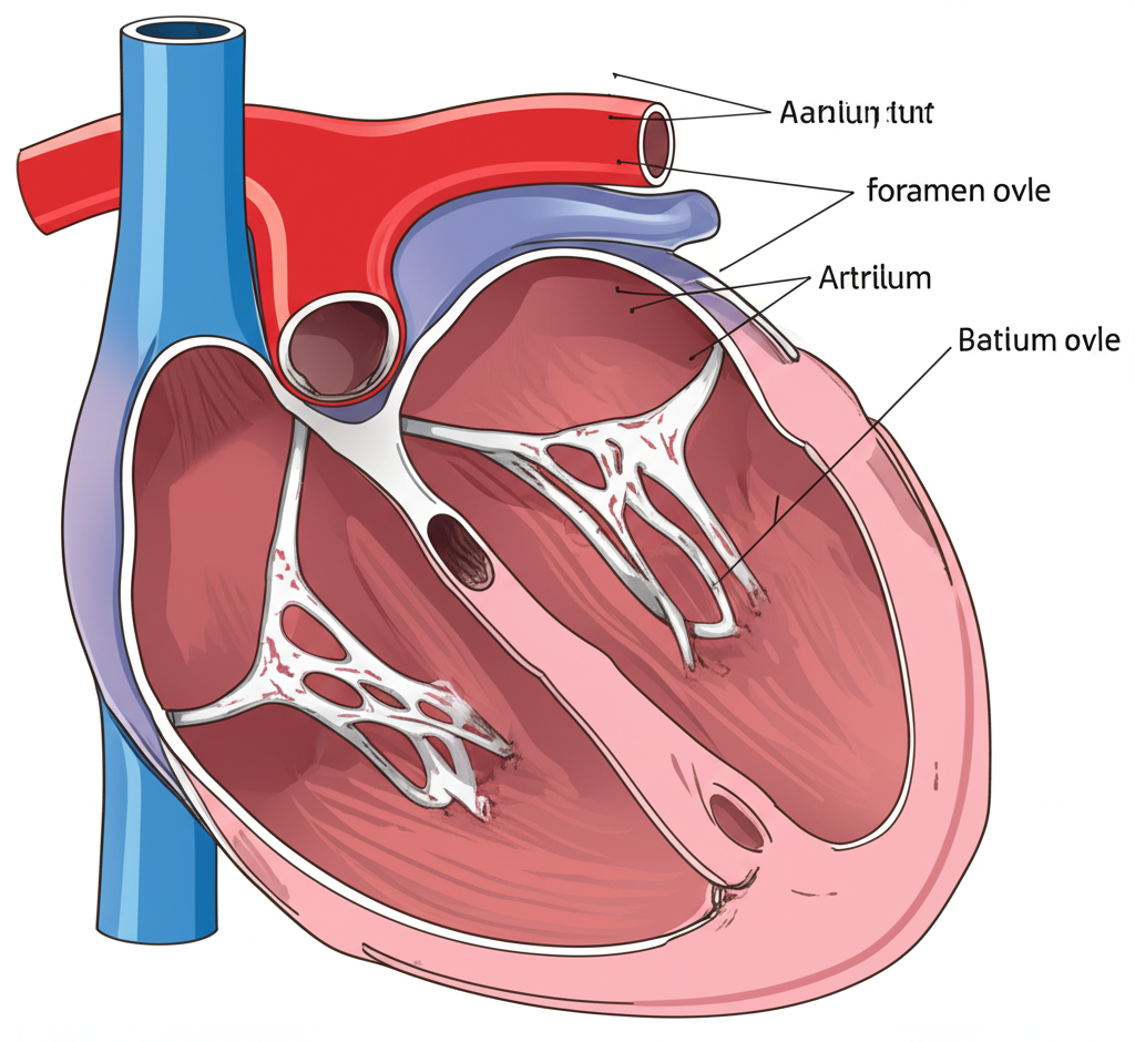 PFO (Patent Foramen Ovale) Neden Olur?