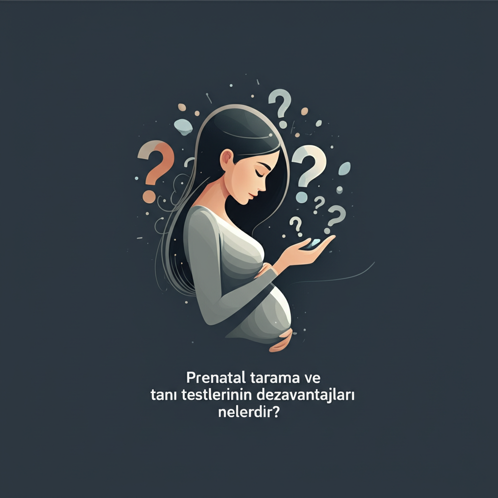 Prenatal tarama ve tanı testlerinin dezavantajları nelerdir?