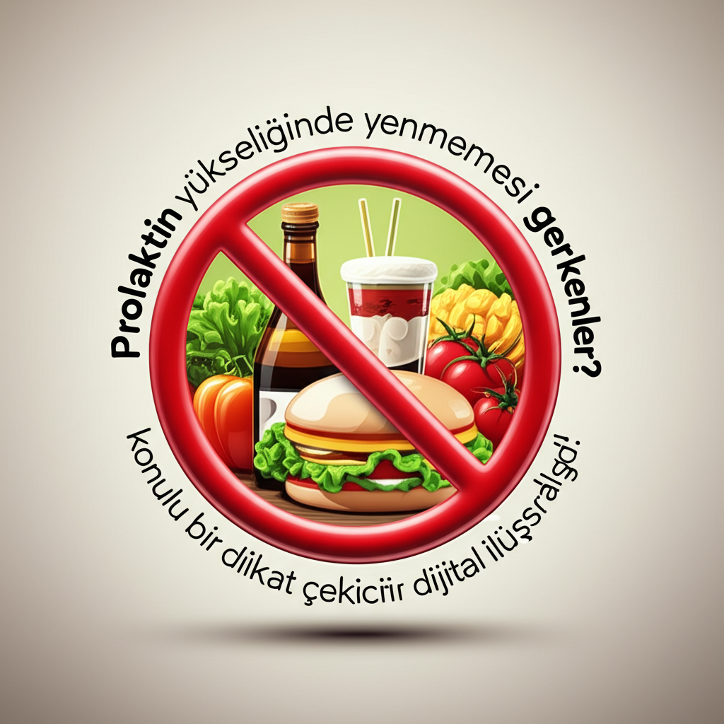 Prolaktin yüksekliğinde yenmemesi gerekenler nelerdir?