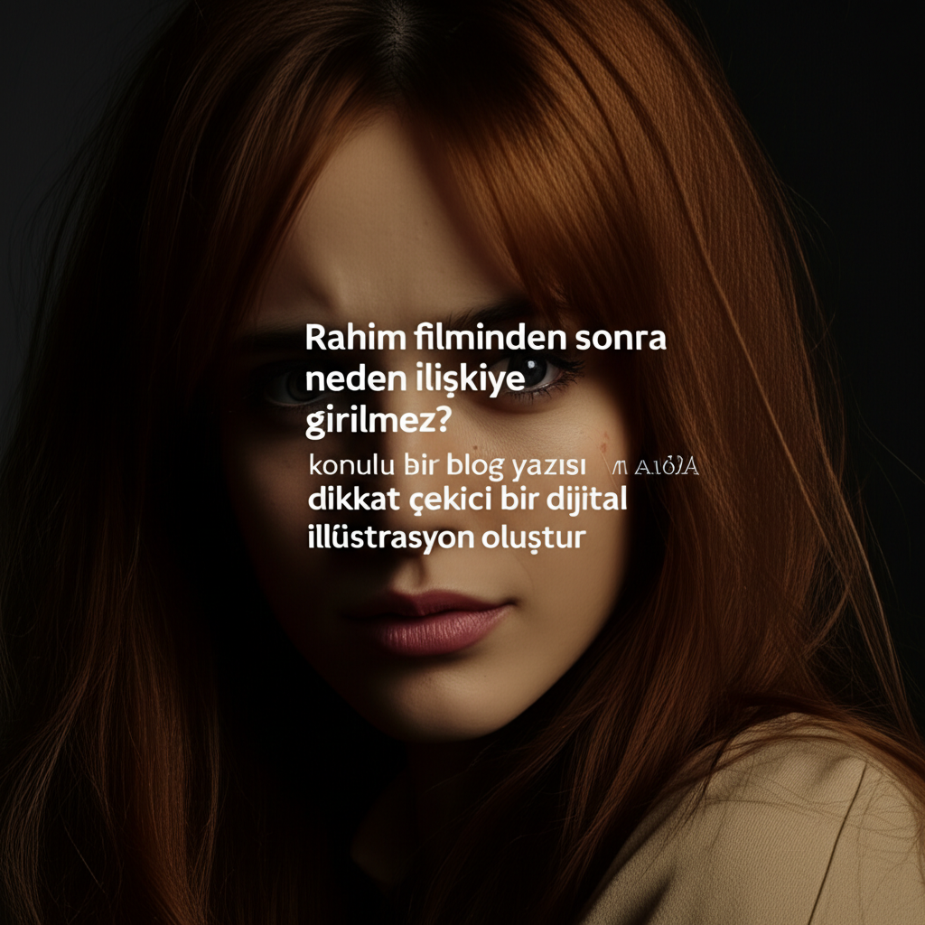 Rahim filminden sonra neden ilişkiye girilmez?
