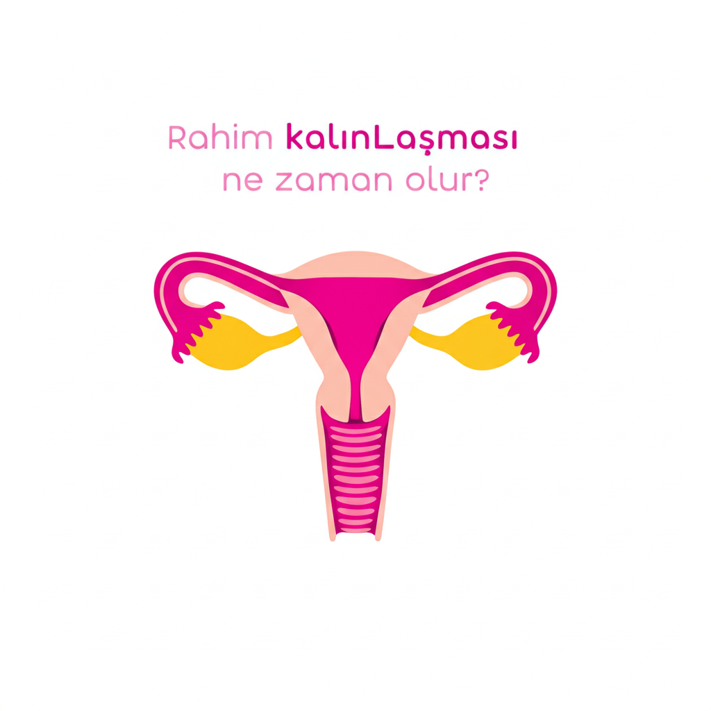 Rahim kalınlaşması ne zaman olur?