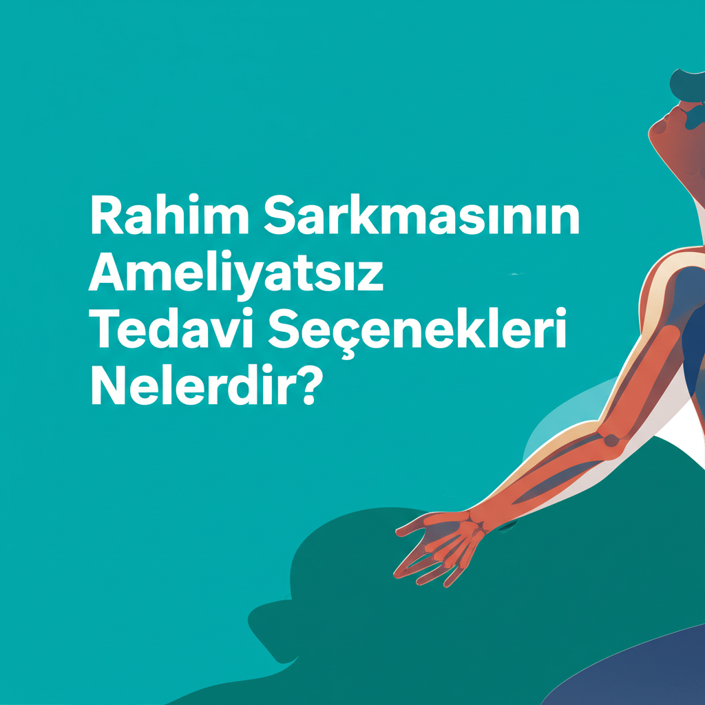 Rahim Sarkmasının Ameliyatsız Tedavi Seçenekleri Nelerdir?