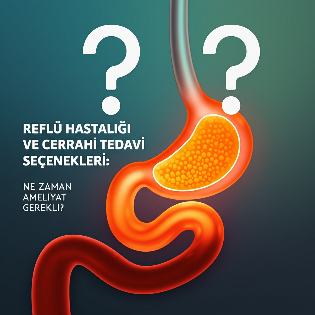 Reflü Hastalığı ve Cerrahi Tedavi Seçenekleri: Ne Zaman Ameliyat Gerekli?