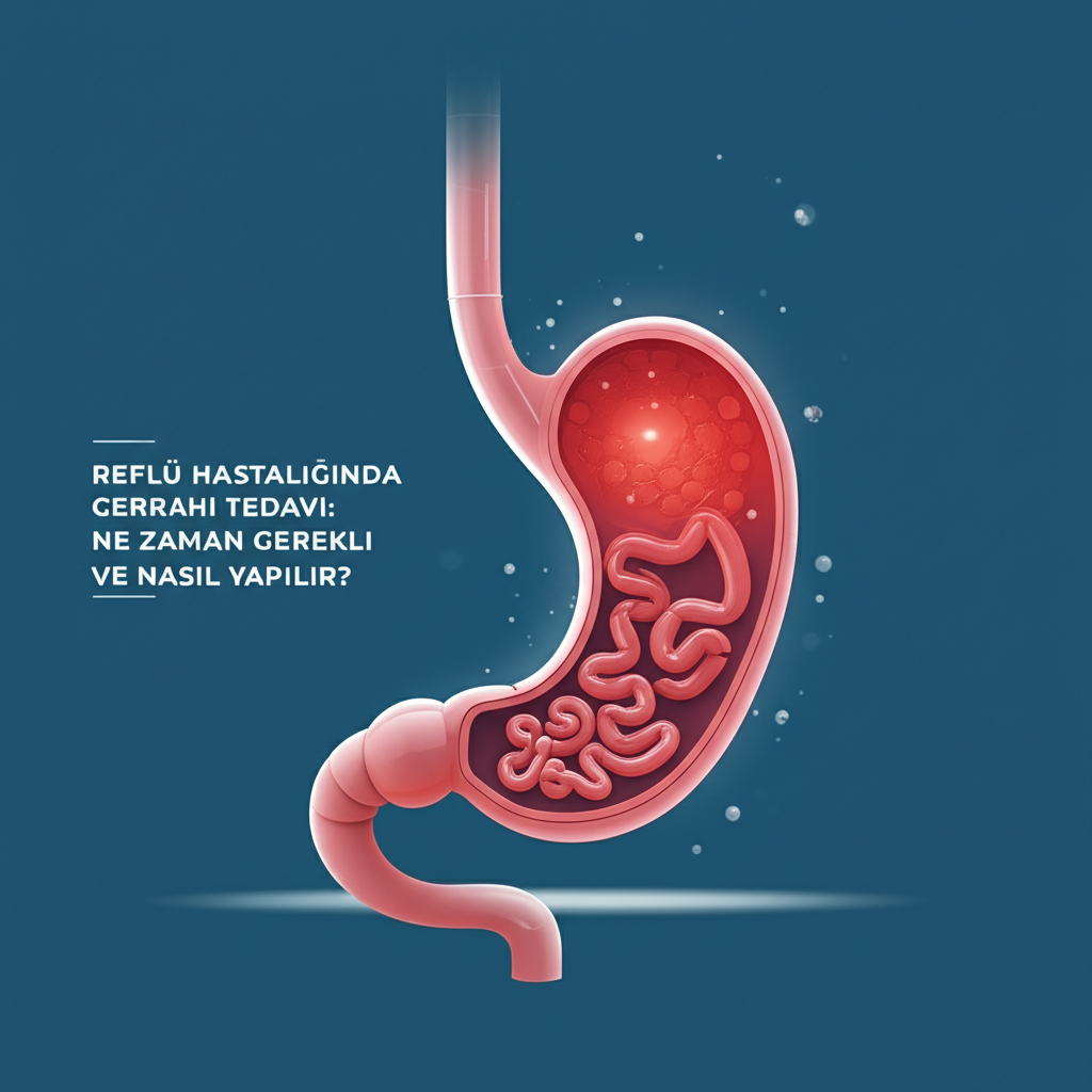 Reflü Hastalığında Cerrahi Tedavi: Ne Zaman Gerekli ve Nasıl Yapılır?