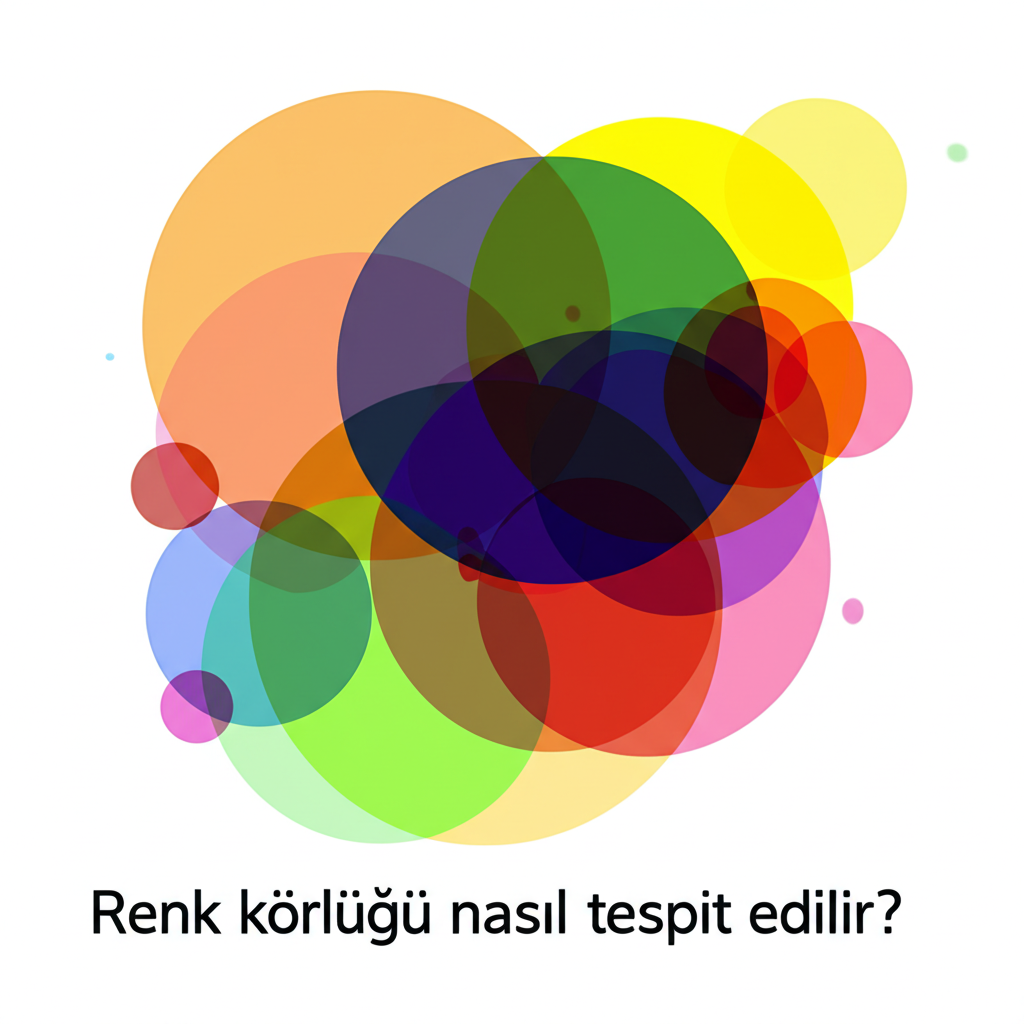 Renk körlüğü nasıl tespit edilir?