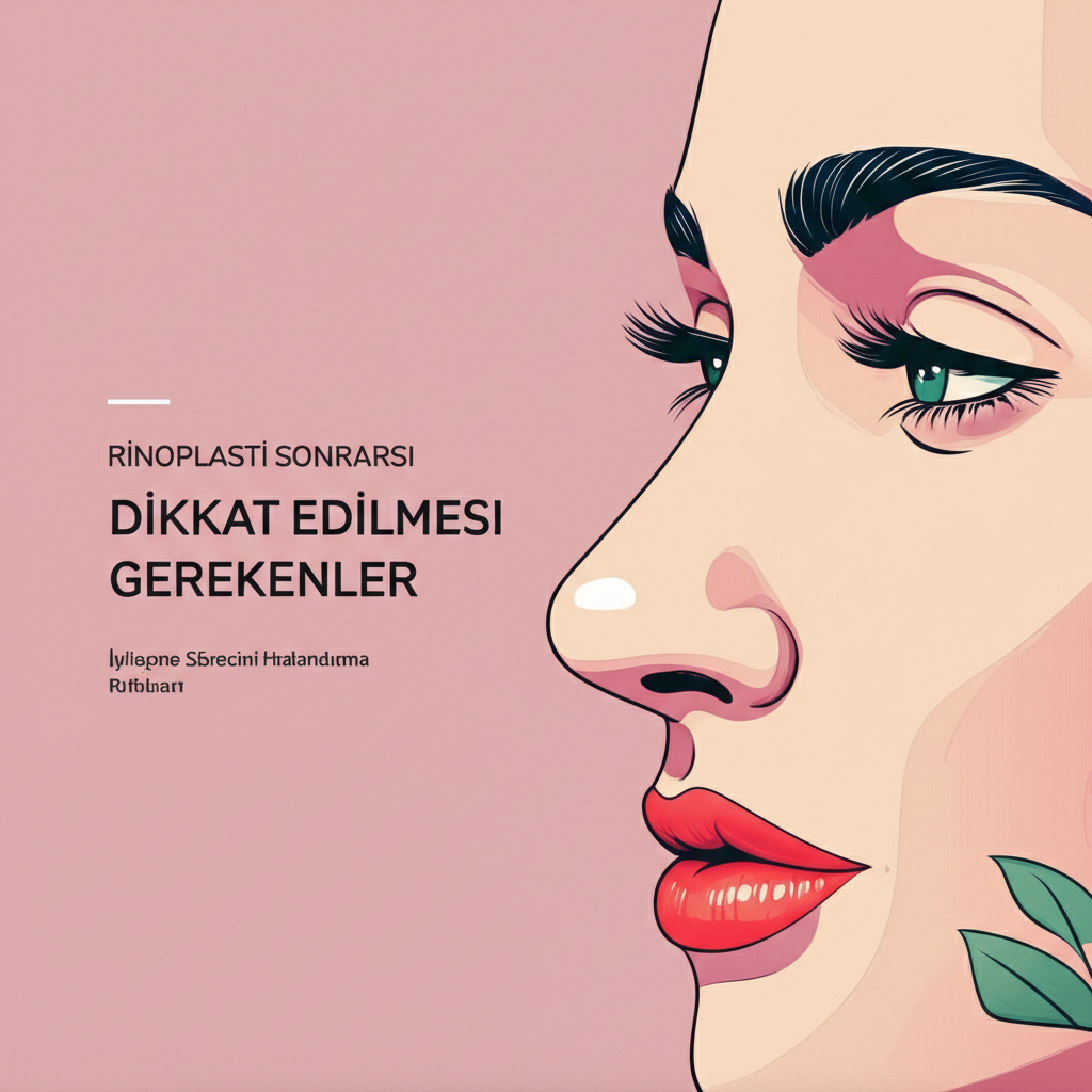 Rinoplasti Sonrası Dikkat Edilmesi Gerekenler: İyileşme Sürecini Hızlandırma Rehberi