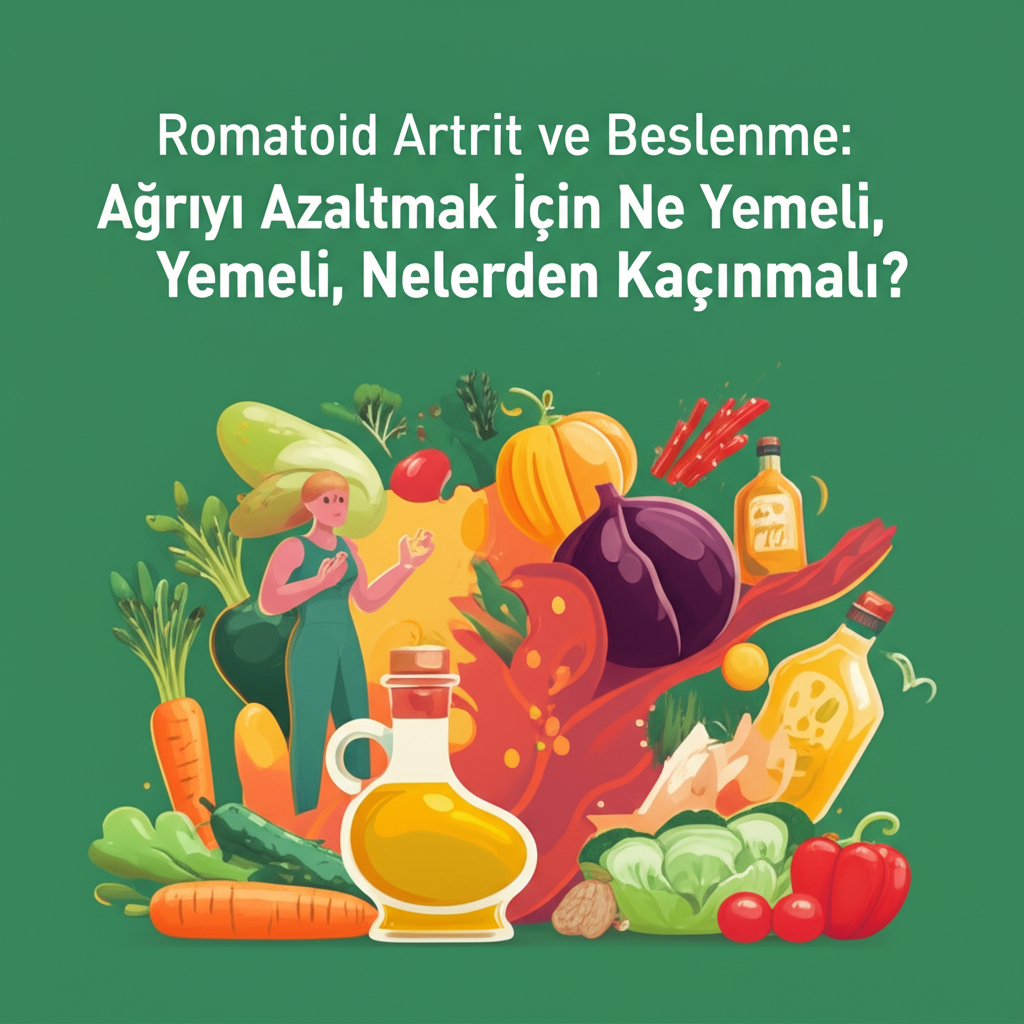 Romatoid Artrit ve Beslenme: Ağrıyı Azaltmak İçin Ne Yemeli, Nelerden Kaçınmalı?