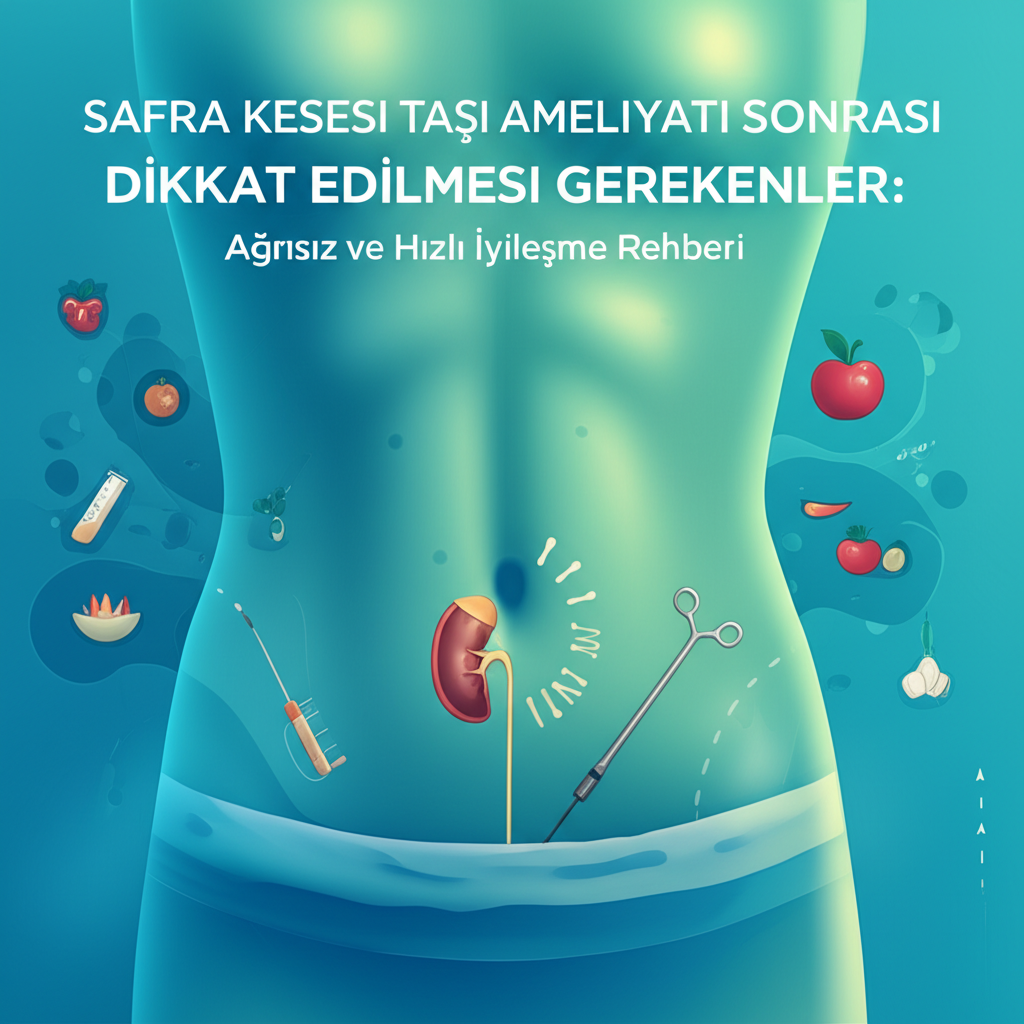 Safra Kesesi Taşı Ameliyatı Sonrası Dikkat Edilmesi Gerekenler: Ağrısız ve Hızlı İyileşme Rehberi