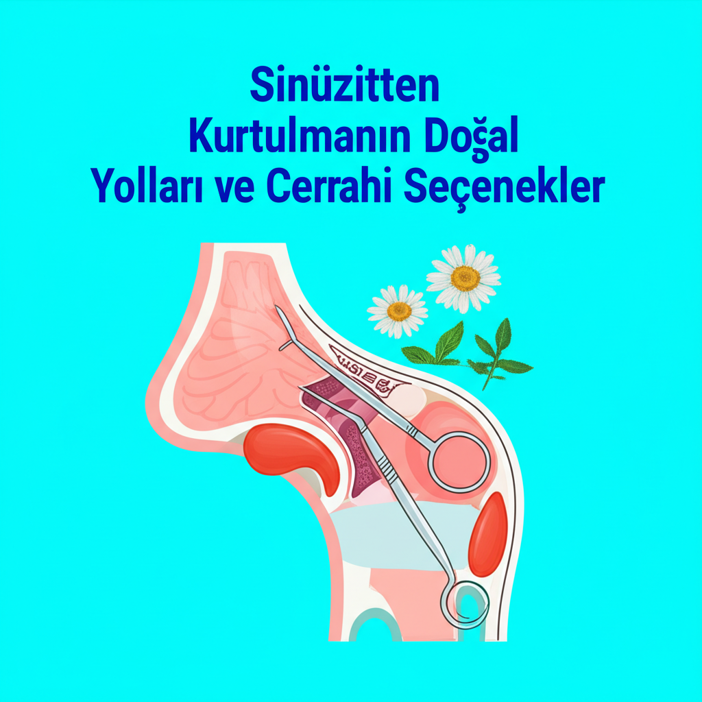Sinüzitten Kurtulmanın Doğal Yolları ve Cerrahi Seçenekler