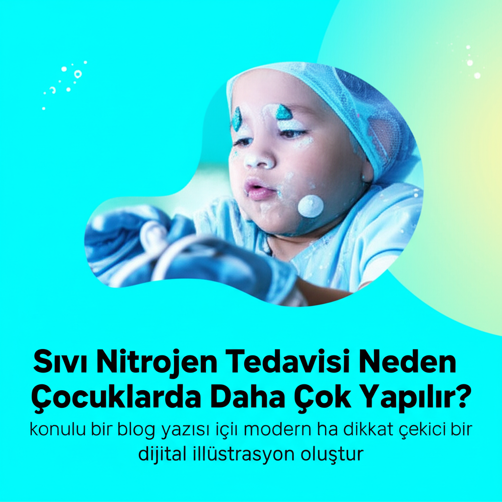 Sıvı Nitrojen Tedavisi Neden Çocuklarda Daha Çok Yapılır?