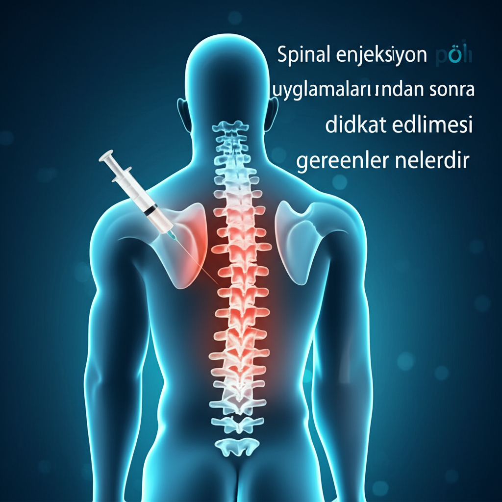 Spinal enjeksiyon uygulamalarından sonra dikkat edilmesi gerekenler nelerdir?