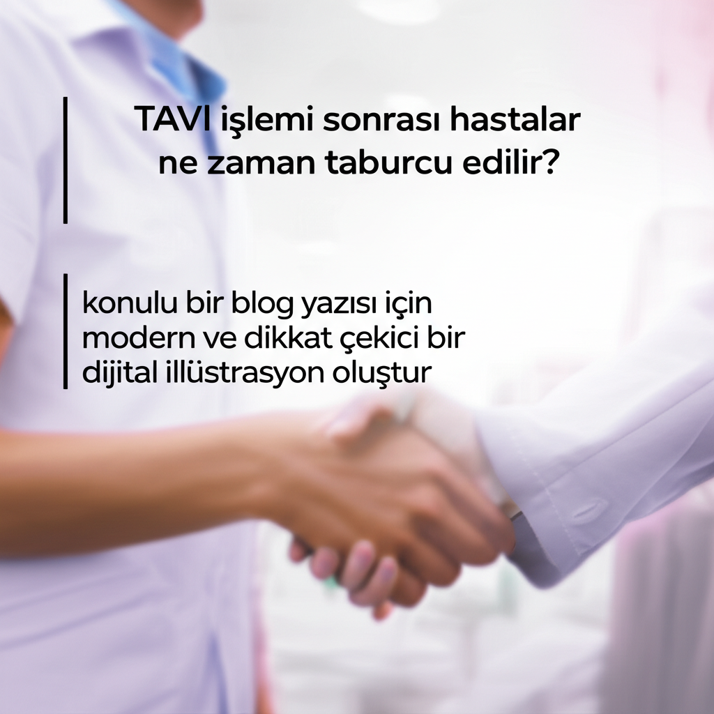 TAVI işlemi sonrası hastalar ne zaman taburcu edilir?