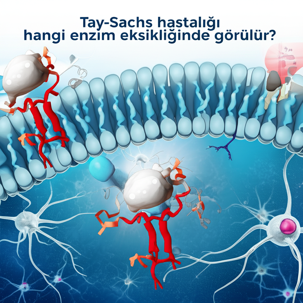 Tay-Sachs hastalığı hangi enzim eksikliğinde görülür?