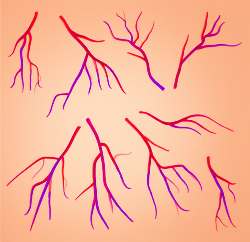 Telenjektazilerin çeşitleri nedir?