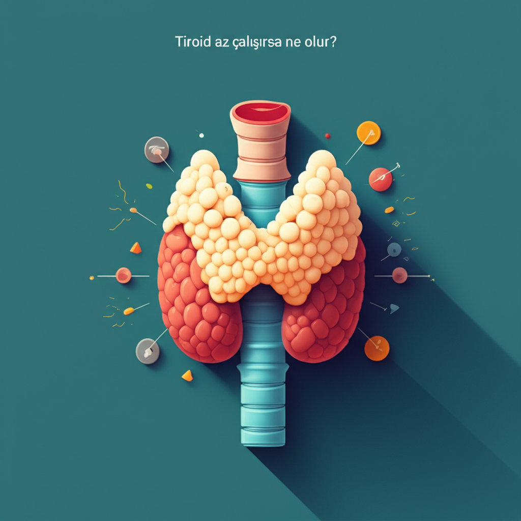 Tiroid az çalışırsa ne olur?