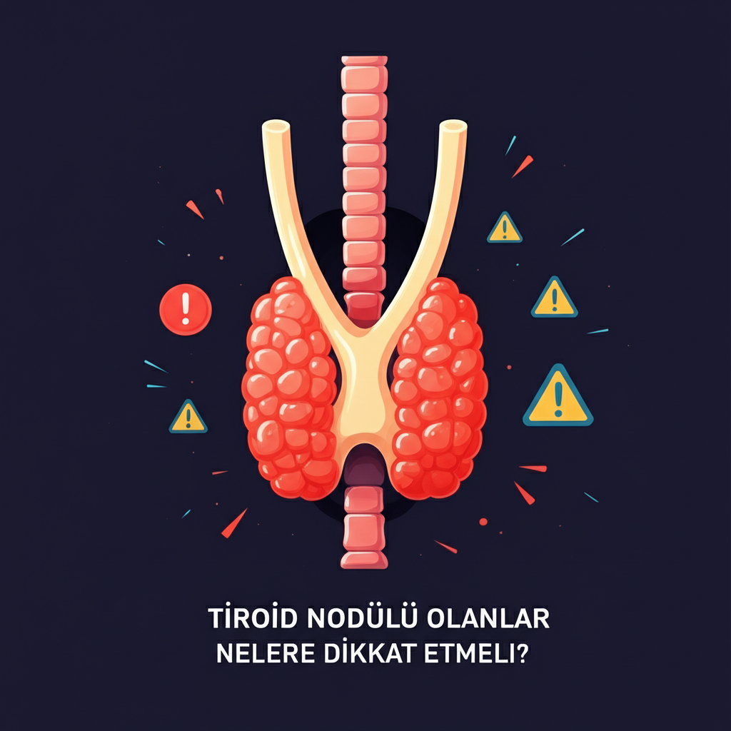 Tiroid nodülü olanlar nelere dikkat etmeli?