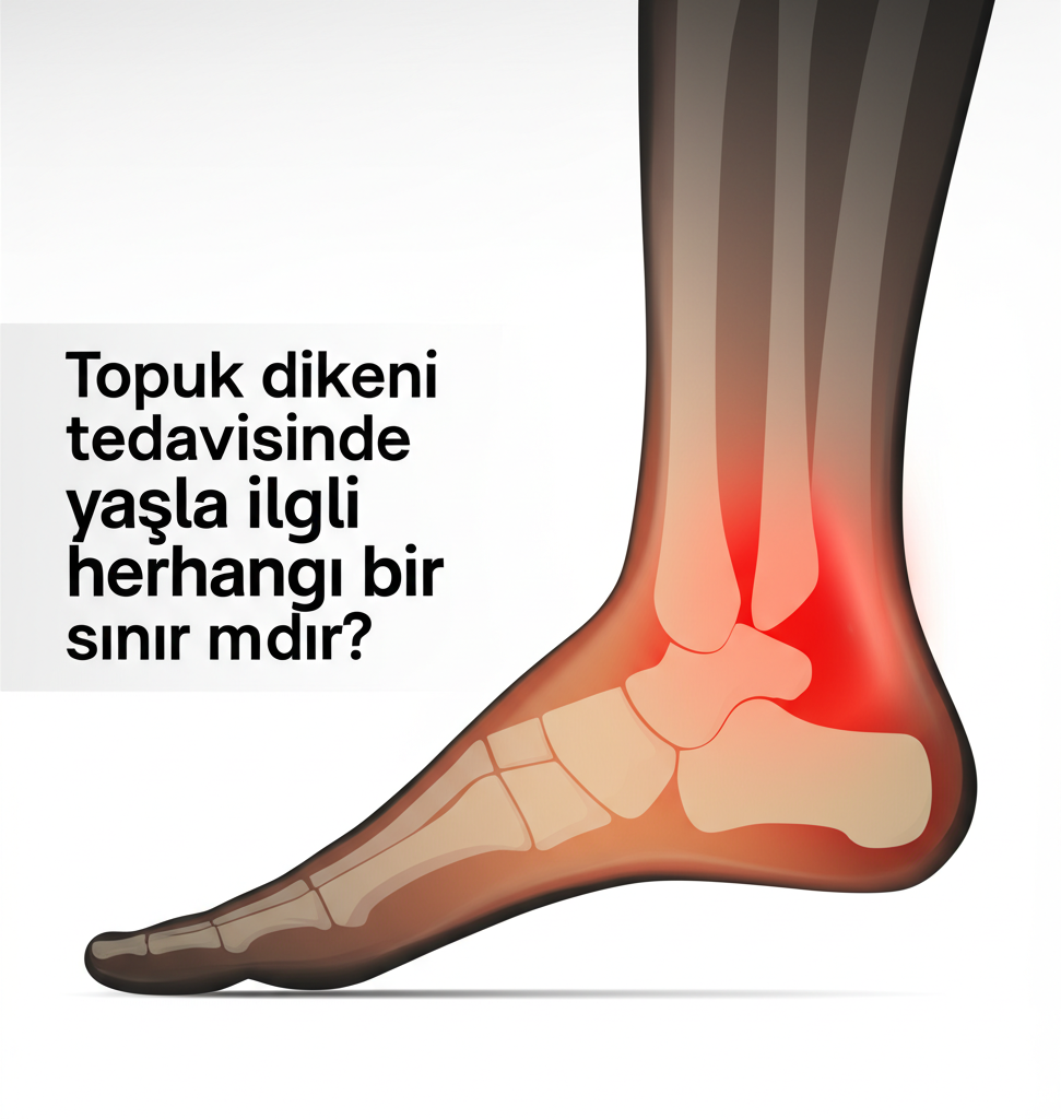 Topuk dikeni tedavisinde yaşla ilgili herhangi bir sınır var mıdır?