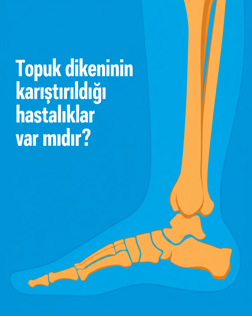 Topuk dikeninin karıştırıldığı hastalıklar var mıdır?