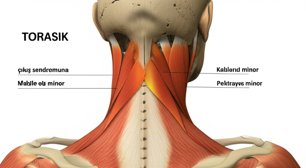 Torasik (outlet) çıkış sendromuna neden olan kaslar hangileridir?