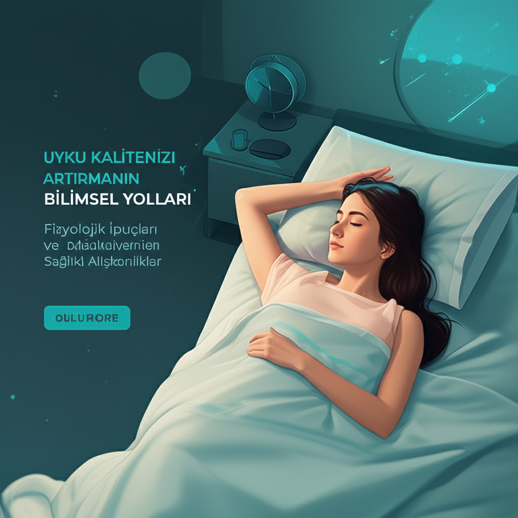 Uyku Kalitenizi Artırmanın Bilimsel Yolları: Fizyolojik İpuçları ve Sağlıklı Alışkanlıklar