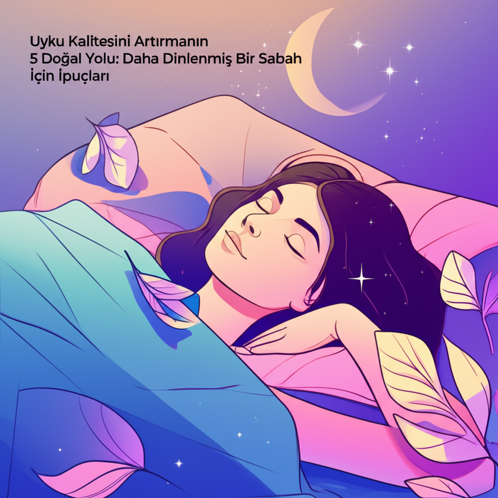 Uyku Kalitesini Artırmanın 5 Doğal Yolu: Daha Dinlenmiş Bir Sabah İçin İpuçları