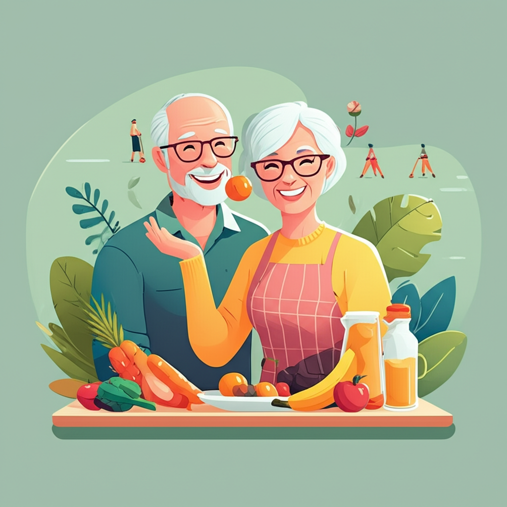 Yaşlılıkta Sağlıklı Beslenme: Enerji Seviyenizi ve Yaşam Kalitenizi Artırın