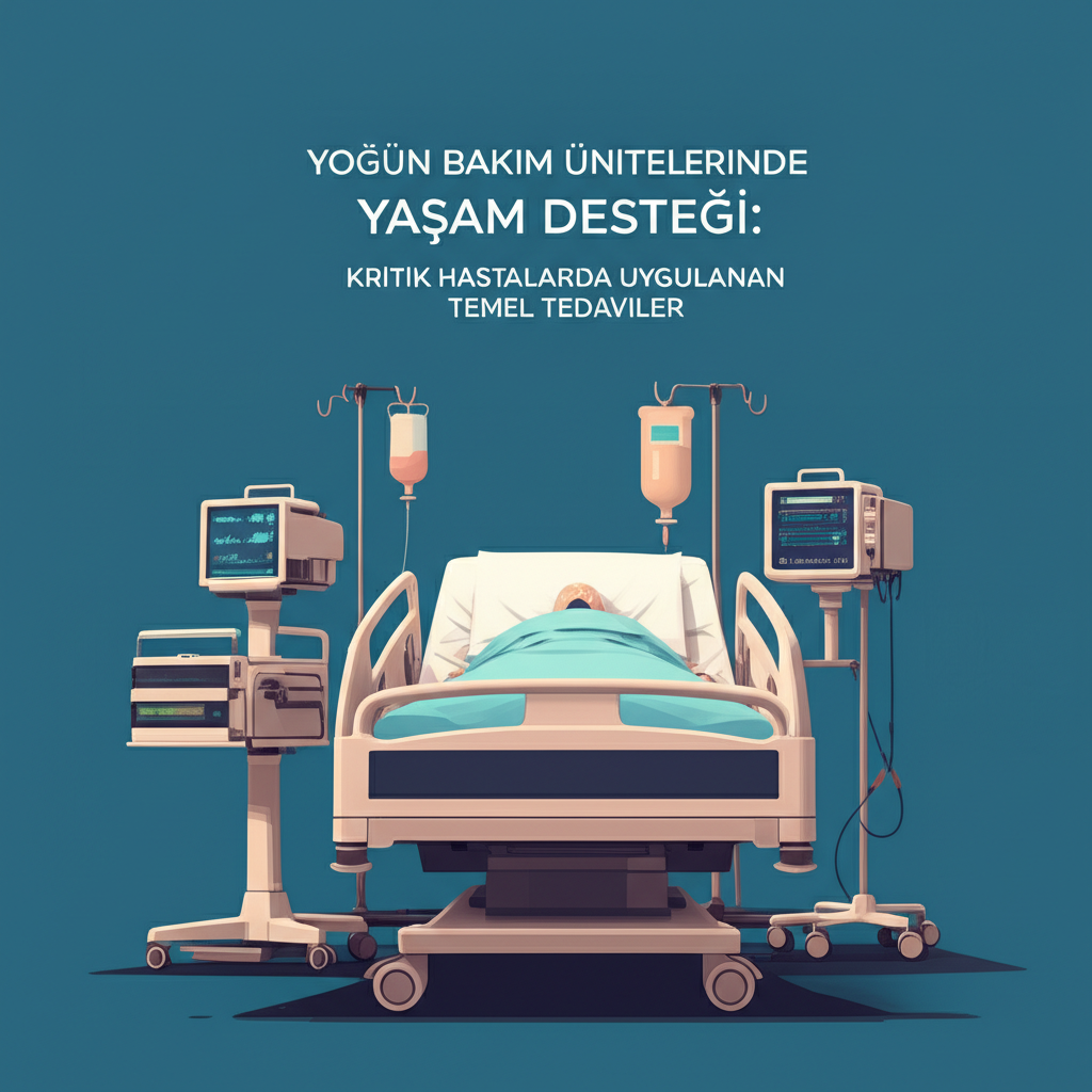 Yoğun Bakım Ünitelerinde Yaşam Desteği: Kritik Hastalarda Uygulanan Temel Tedaviler